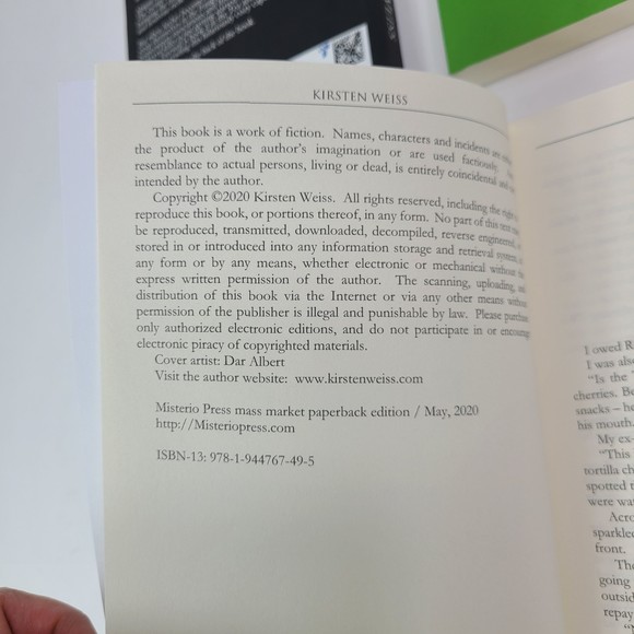 Tea and Tarot Cozy Mystery Series (Books 1-3) by Kirsten Weiss - Picture 4 of 8